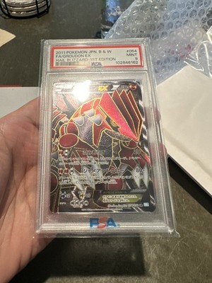 PSA 10 Groudon Ex 054/052 Hail Blizzard FA 1st ED 2011 Japanese