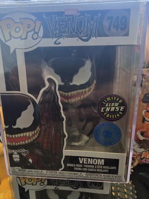 Funko POP Venom On Throne 965 GITD Exclusive Funko POP Marvel Glow