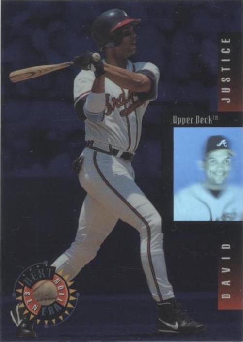 Upper Deck David Justice Baseball Sports Trading Cards