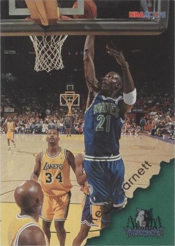 1996-97 SkyBox NBA Hoops - Kevin Garnett #92 Minnesota