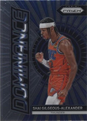 2024-25 Prizm Basketball Shai Gilgeous Alexander Dominance Silver
