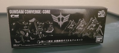 NEW BANDAI FW GUNDAM CONVERGE core Mobile Suit Black Tri Star zaku