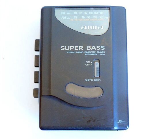 Aiwa HS-PX370 Stereo Cassette Player Walkman Black Operation