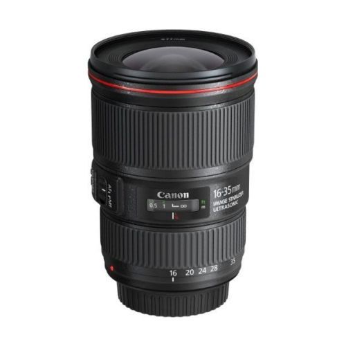 Canon EF 16-35mm f/4L IS USM Ultra Wide Zoom Lens - Black