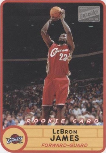 LEBRON JAMES 03-04 Topps Bazooka #276 RC ROOKIE ! CAVALIERS ! | eBay