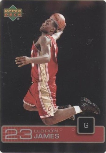 2003 Upper Deck City Heights Redemption Special LeBRON JAMES card