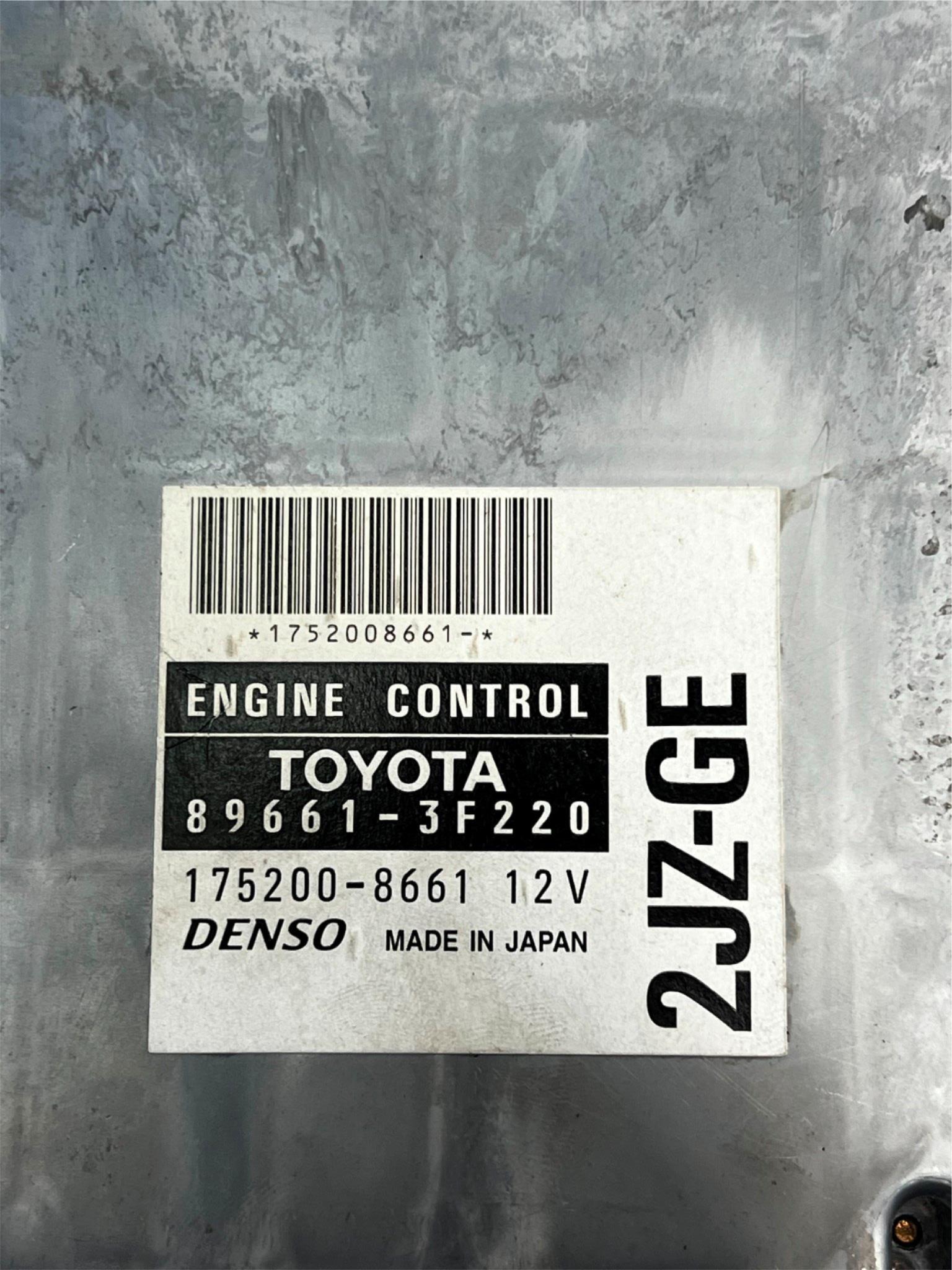JDM Toyota Crown Majesta JZS179 3.0L NA OEM Automatic ECU 89661