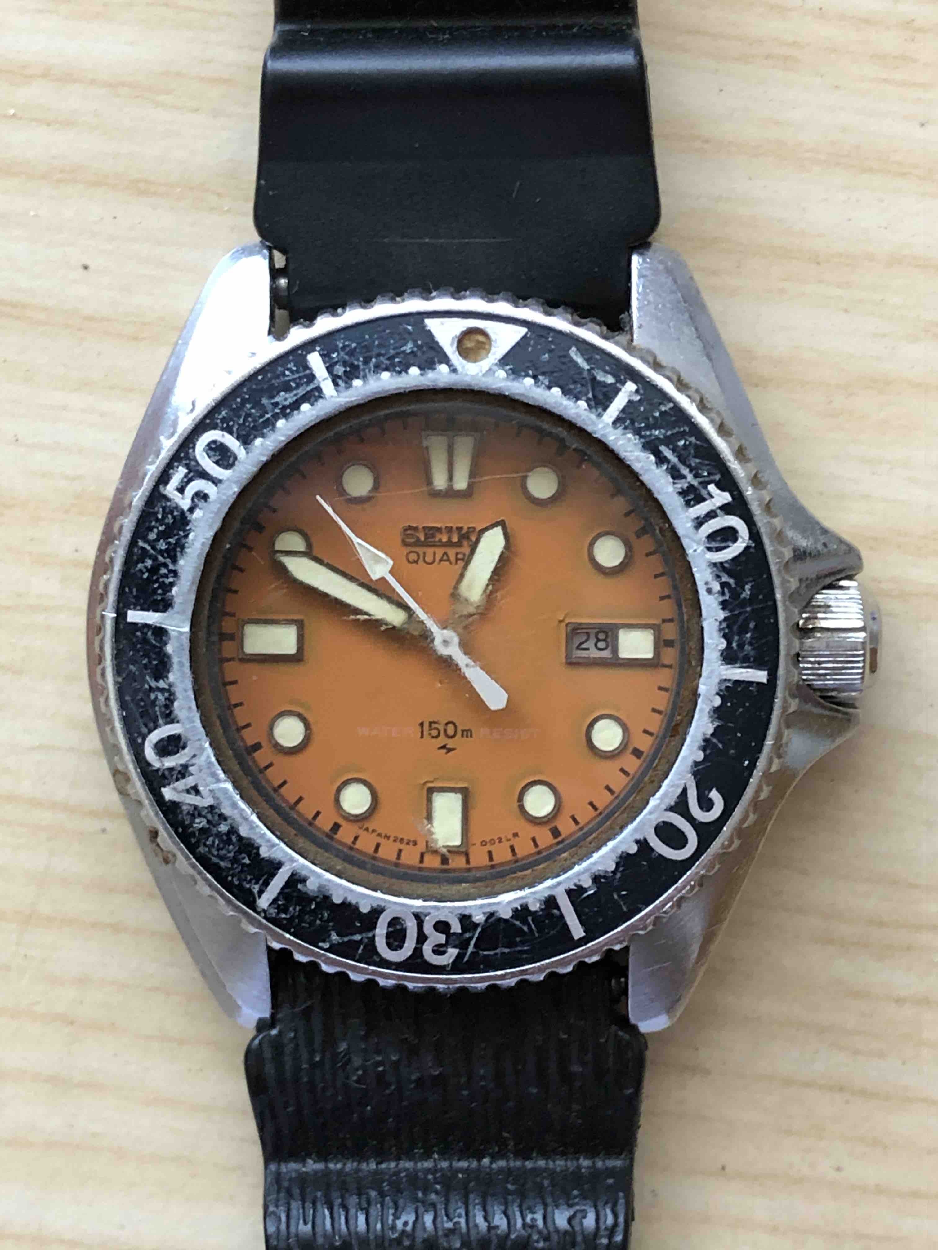  SEIKOダイバーズウォッチ1980が電池交換で動きだした - T's blog