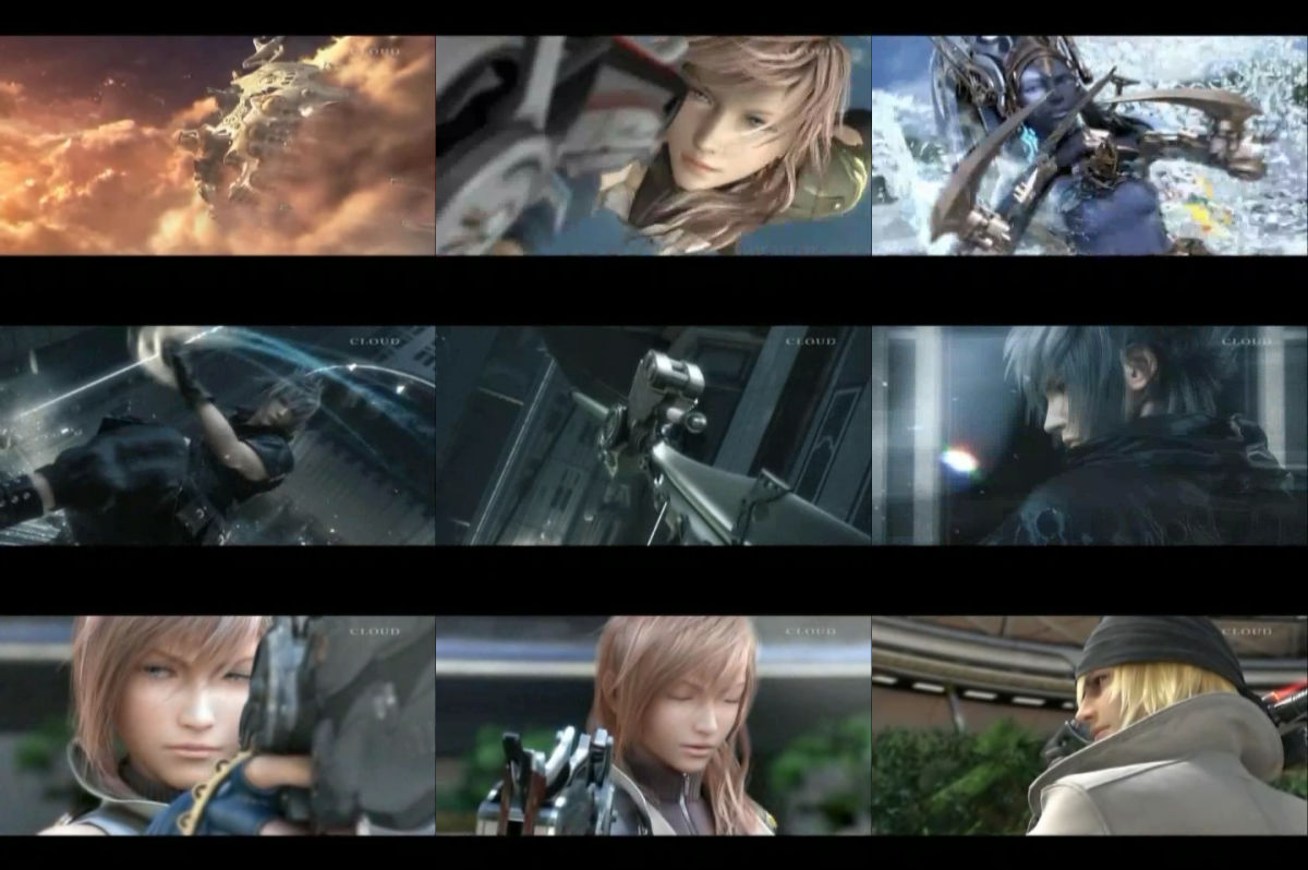 今までと違うファイナルファンタジーXIIIとヴェルサスXIII予告ムービー