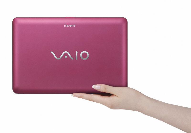 ソニー、低価格で高解像度液晶を搭載したVAIO初のネットブック「W
