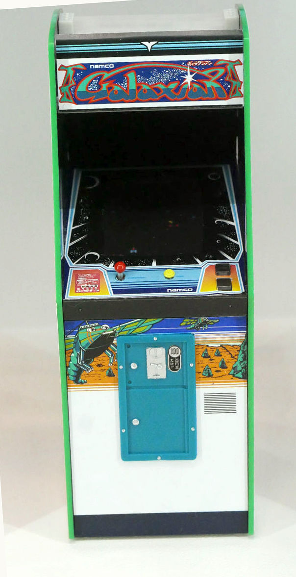 レトロなゲーセンのパックマン・ギャラクシアン・ギャラガの筐体を12分