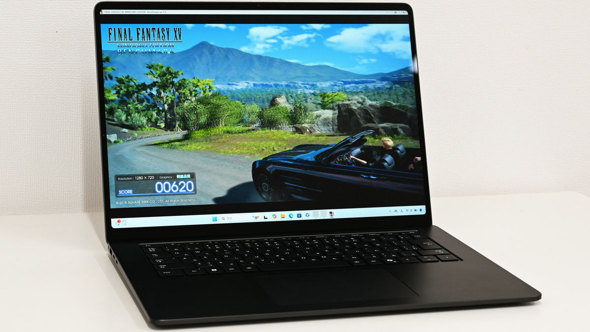 Microsoftの「第7世代Surface Laptop」でいろいろなベンチマークを実行