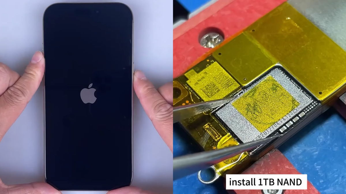 iPhone 16 Pro」のストレージを自力で128GBから1TBに換装 - GIGAZINE