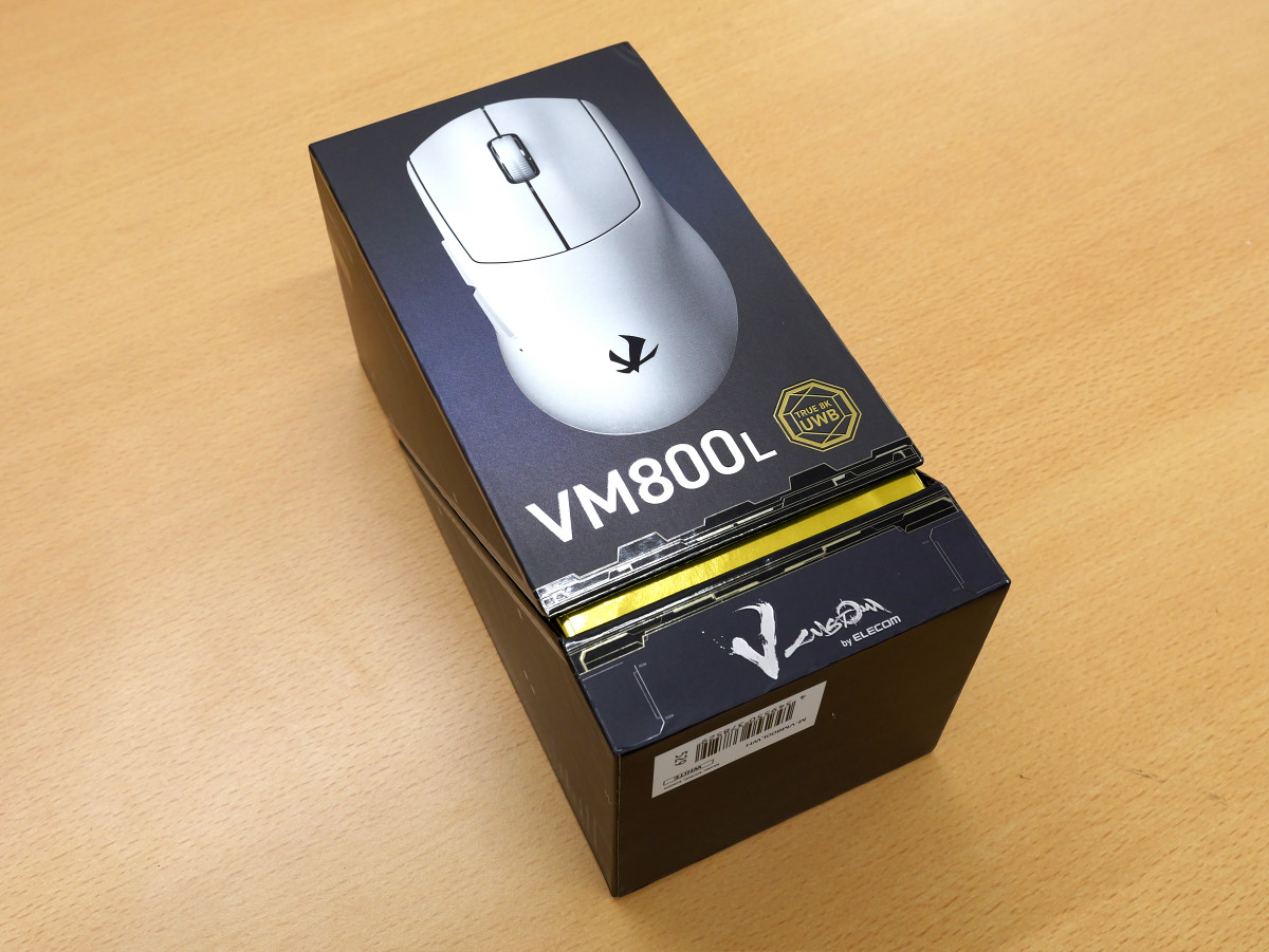 エレコムの無線ゲーミングマウス「VM800L」レビュー、UWB通信を採用し