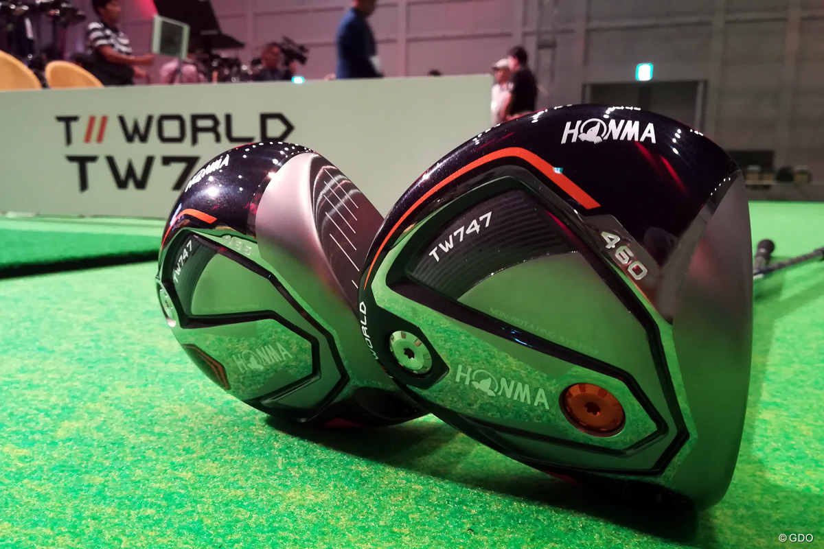 本間ゴルフの新TWはイメチェン路線へ 747の目玉は「P-SAT」｜GDO