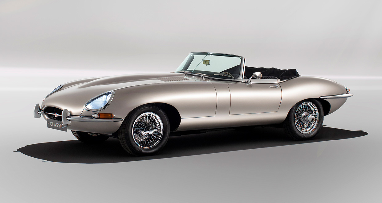 ジャガー「E-TYPE ZERO」 電動パワートレイン搭載のゼロエミッション