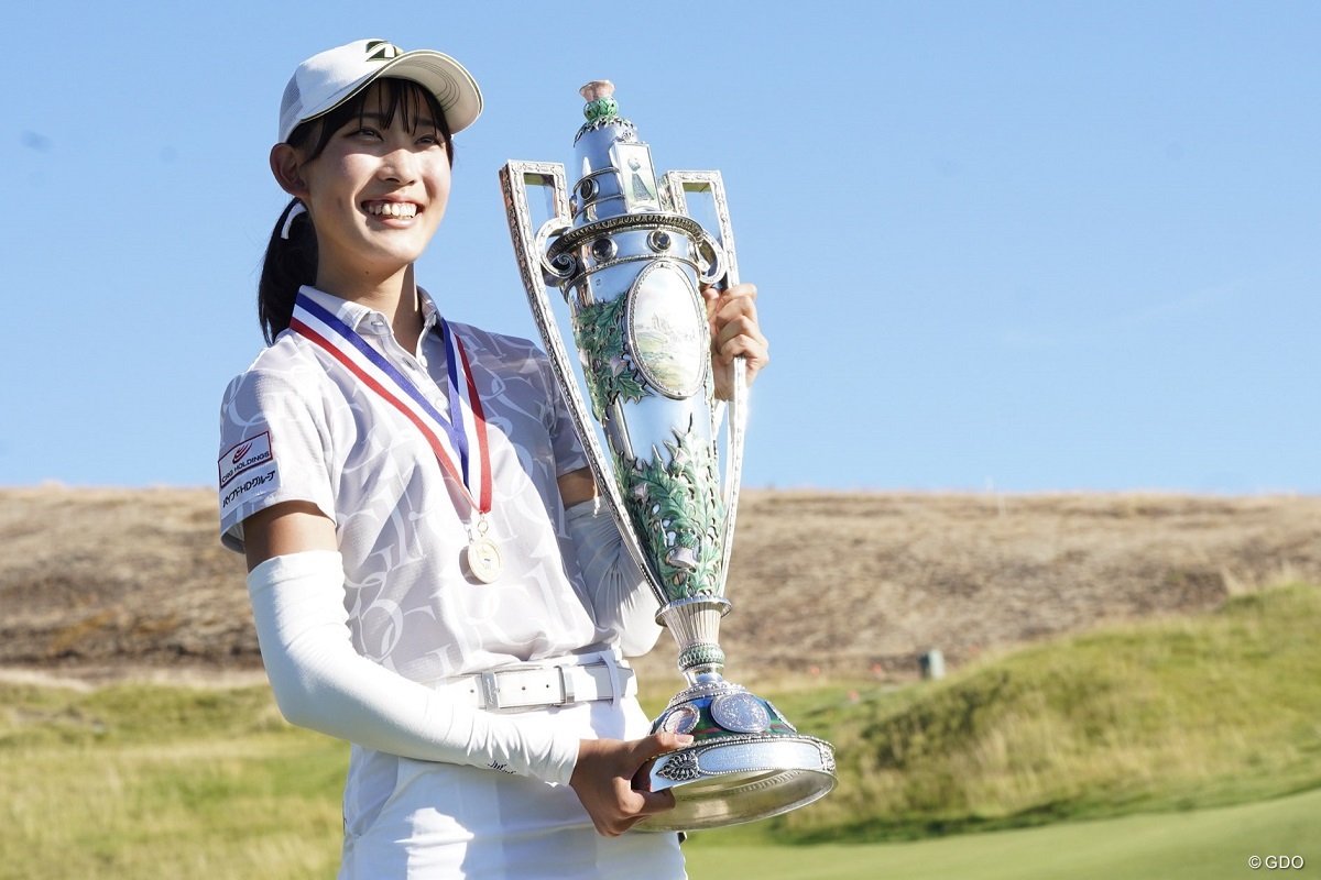 馬場咲希が「全米女子アマ」優勝 日本勢37年ぶりの快挙に涙 【LPGA