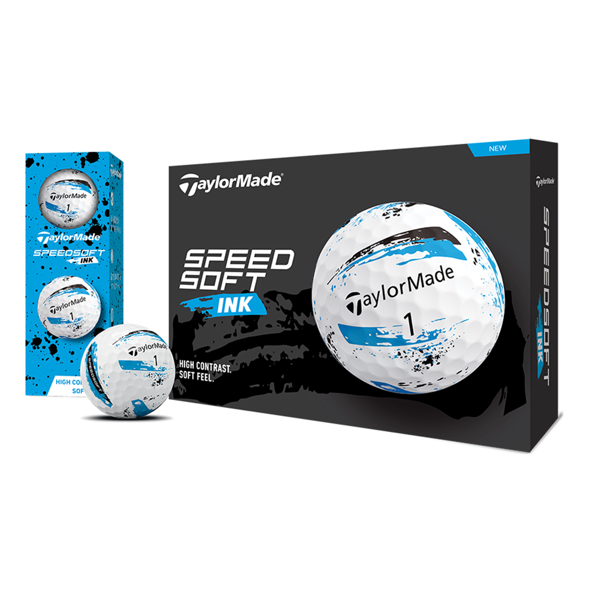 テーラーメイド SPEEDSOFT INK（スピードソフト インク）ボールの試打