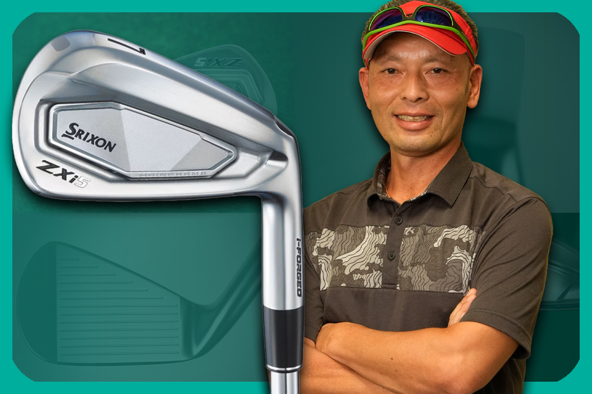 スリクソン ZXi5 アイアンを筒康博が試打「国内女子のど真ん中アイアン