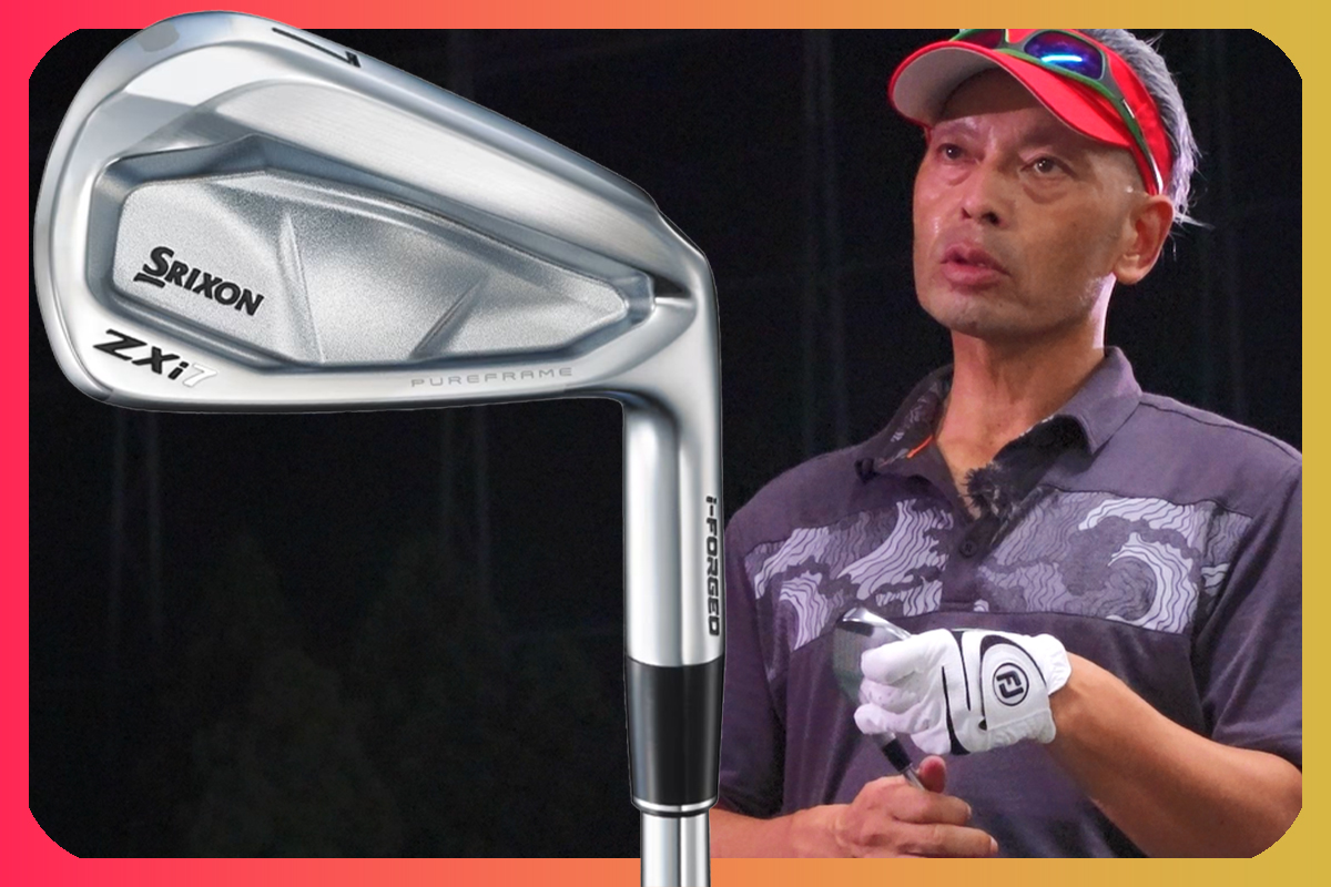 スリクソン ZXi7 アイアンを筒康博が試打「『5』と迷うが打感優先なら