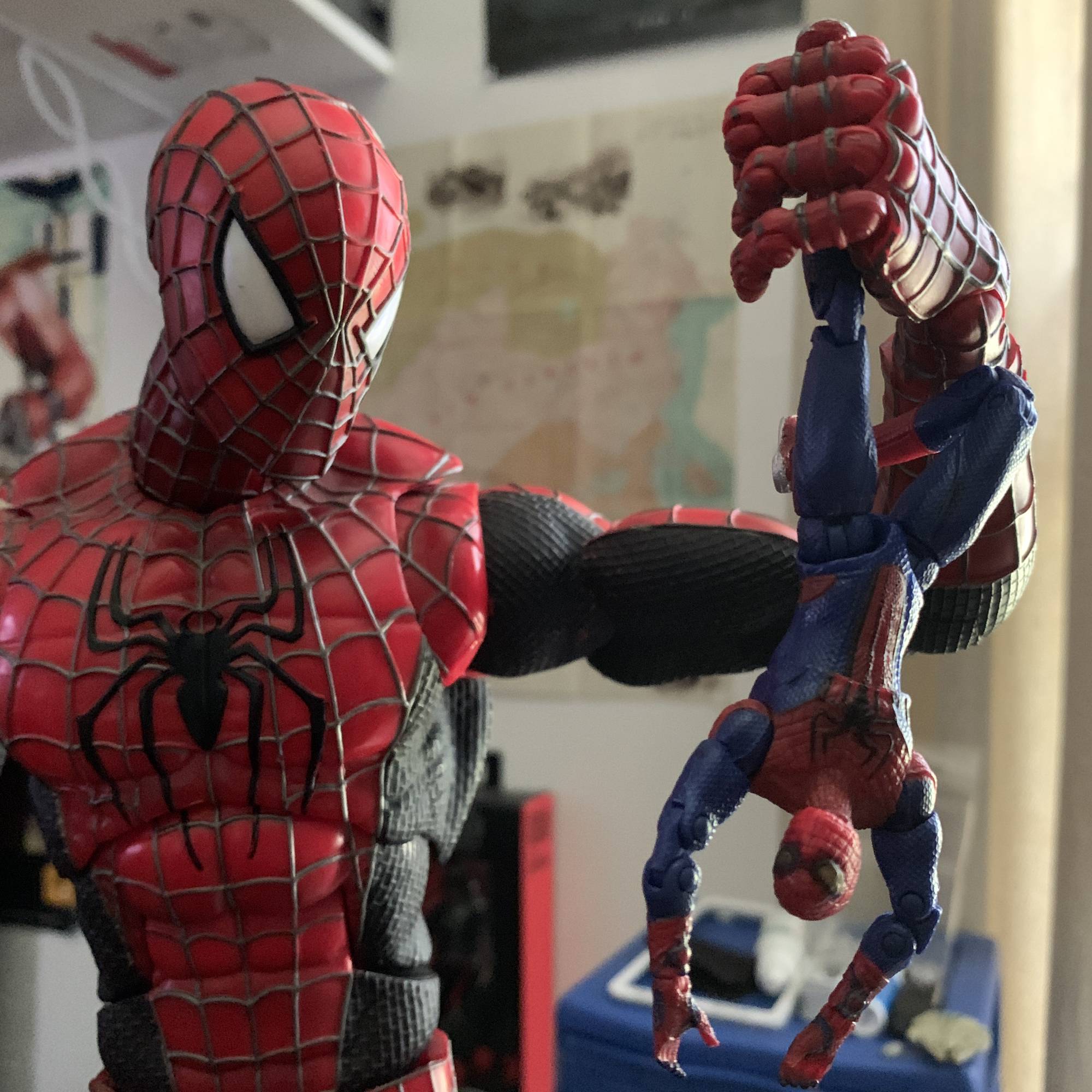子供の頃、Toy Bizの18インチのアメイジング・スパイダーマンを持っ