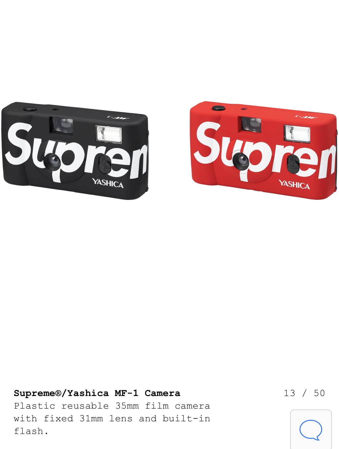 Supreme x Yashica : r/AnalogCommunity