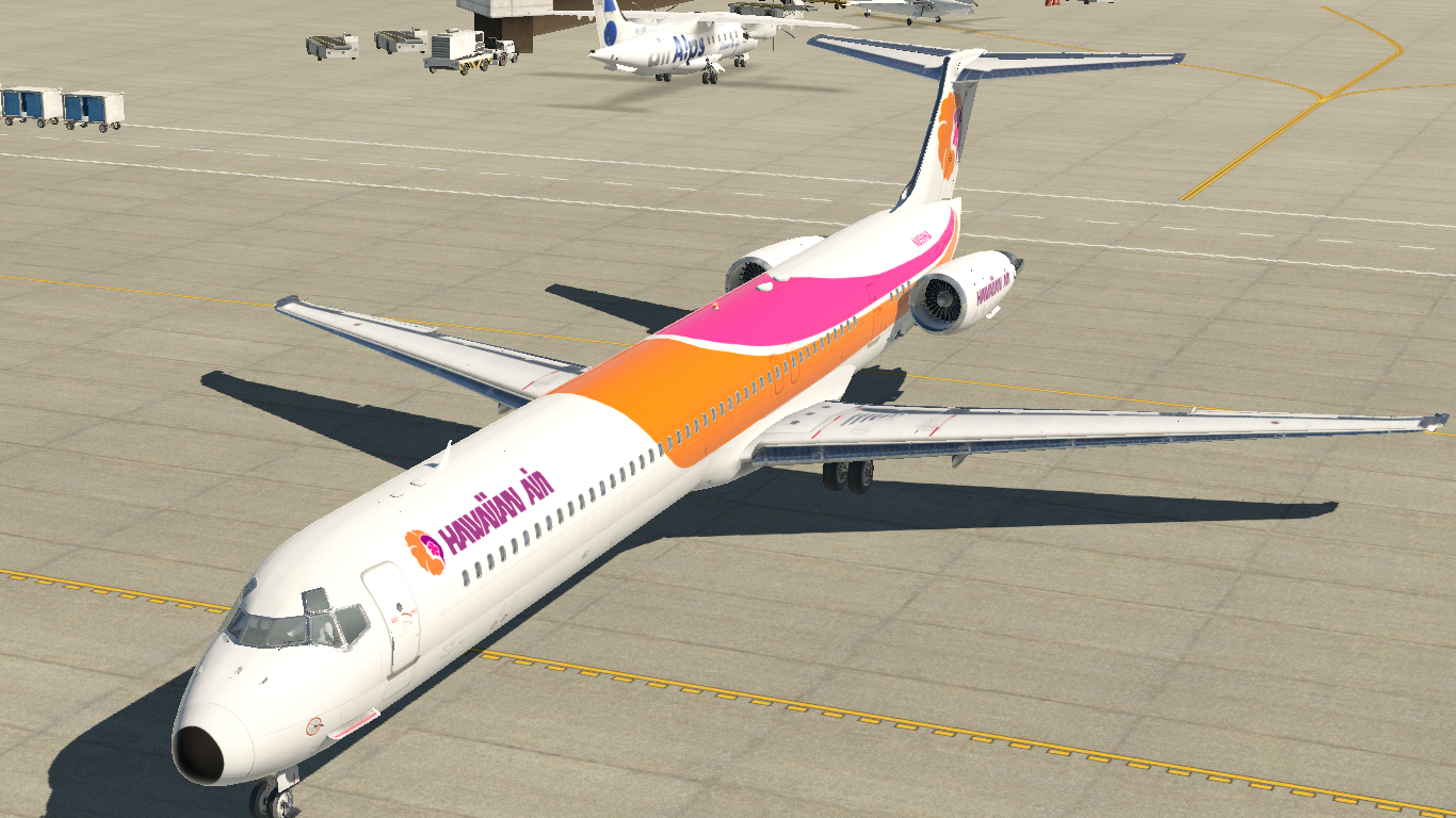 Hawaiian Air XP11 Default Super 80 - Aircraft Skins - Liveries - X