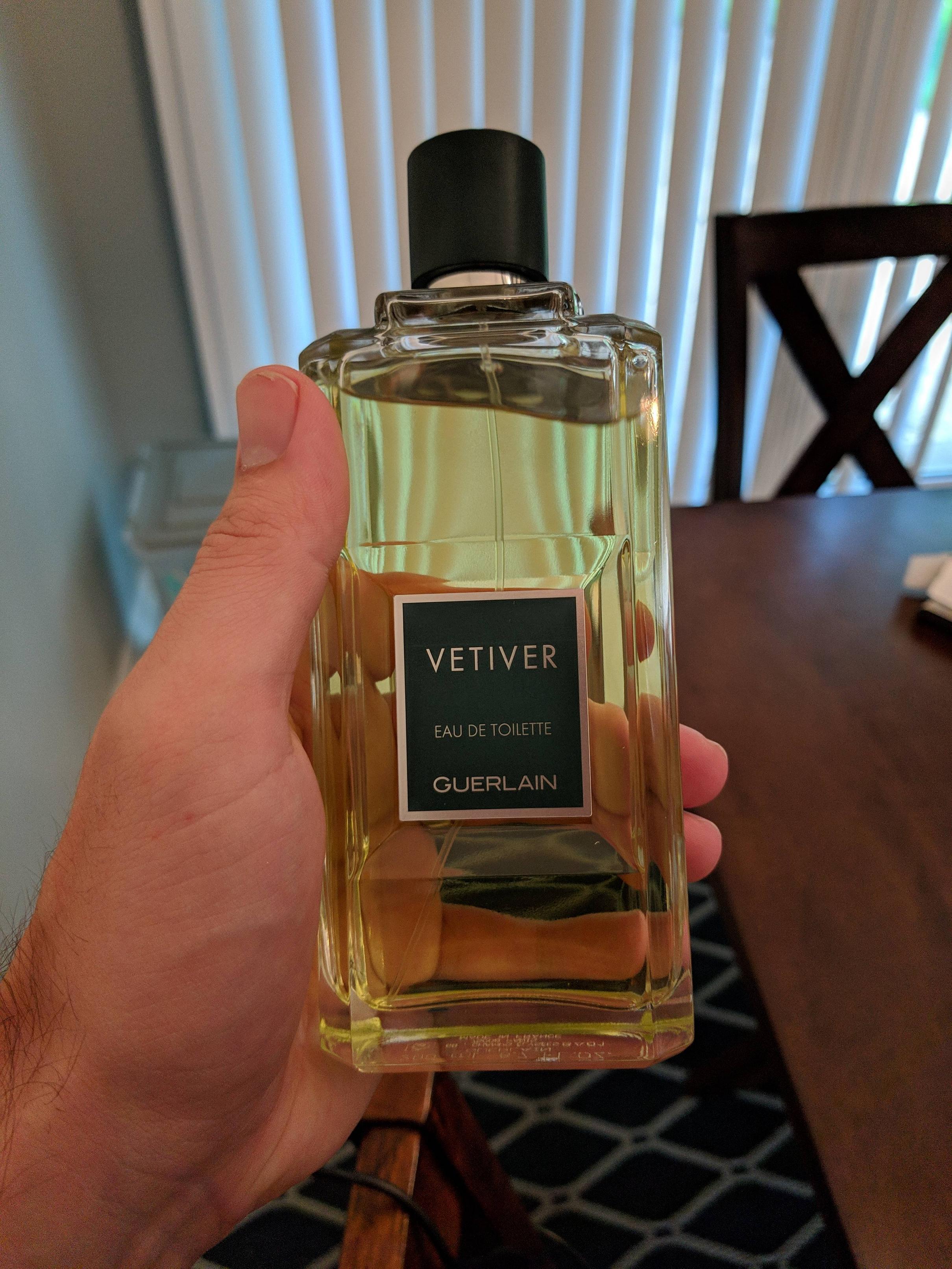 クラシック香水レビュー：ゲラン ベチバー。 : r/Wetshaving