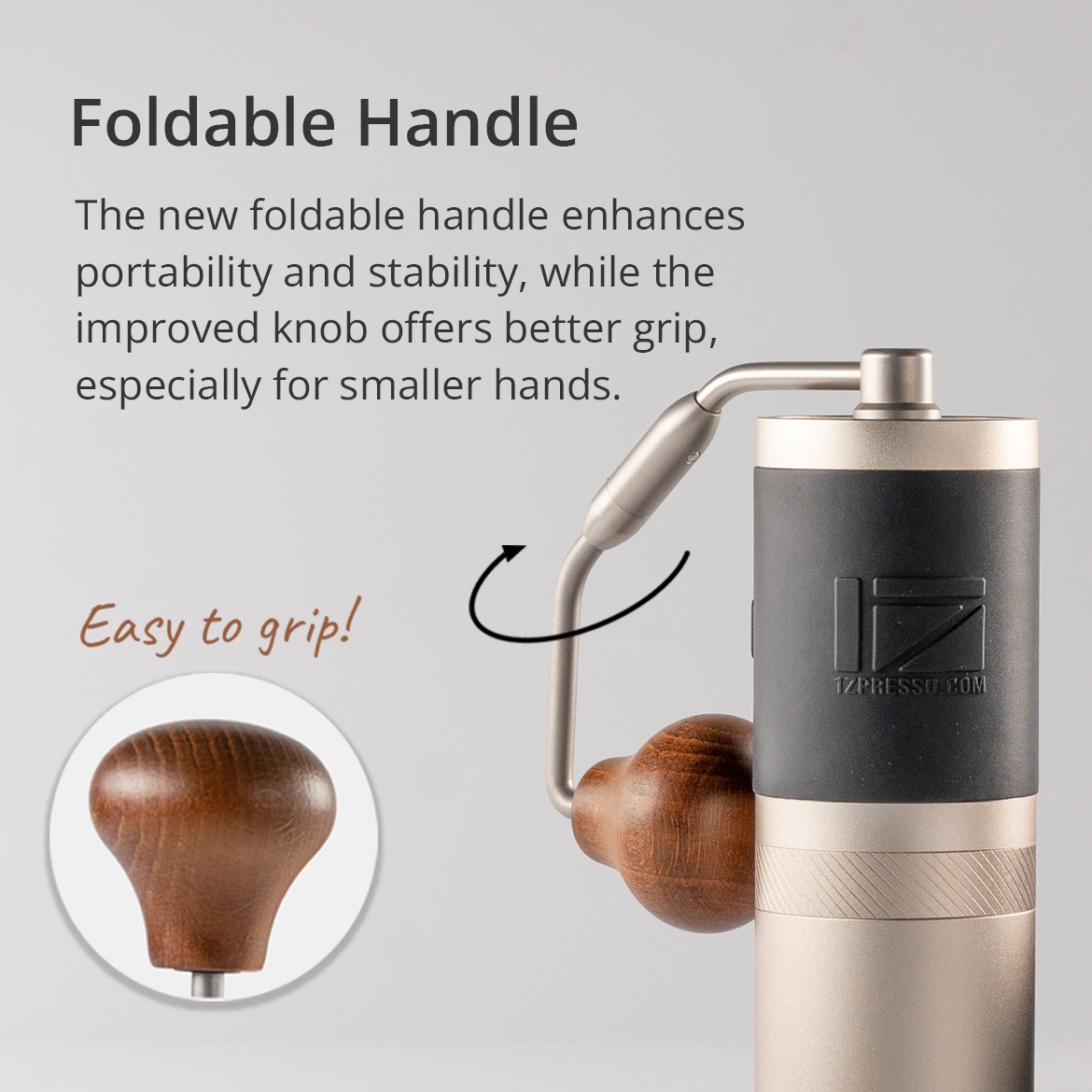 J Manual Coffee Grinder - 1Zpresso