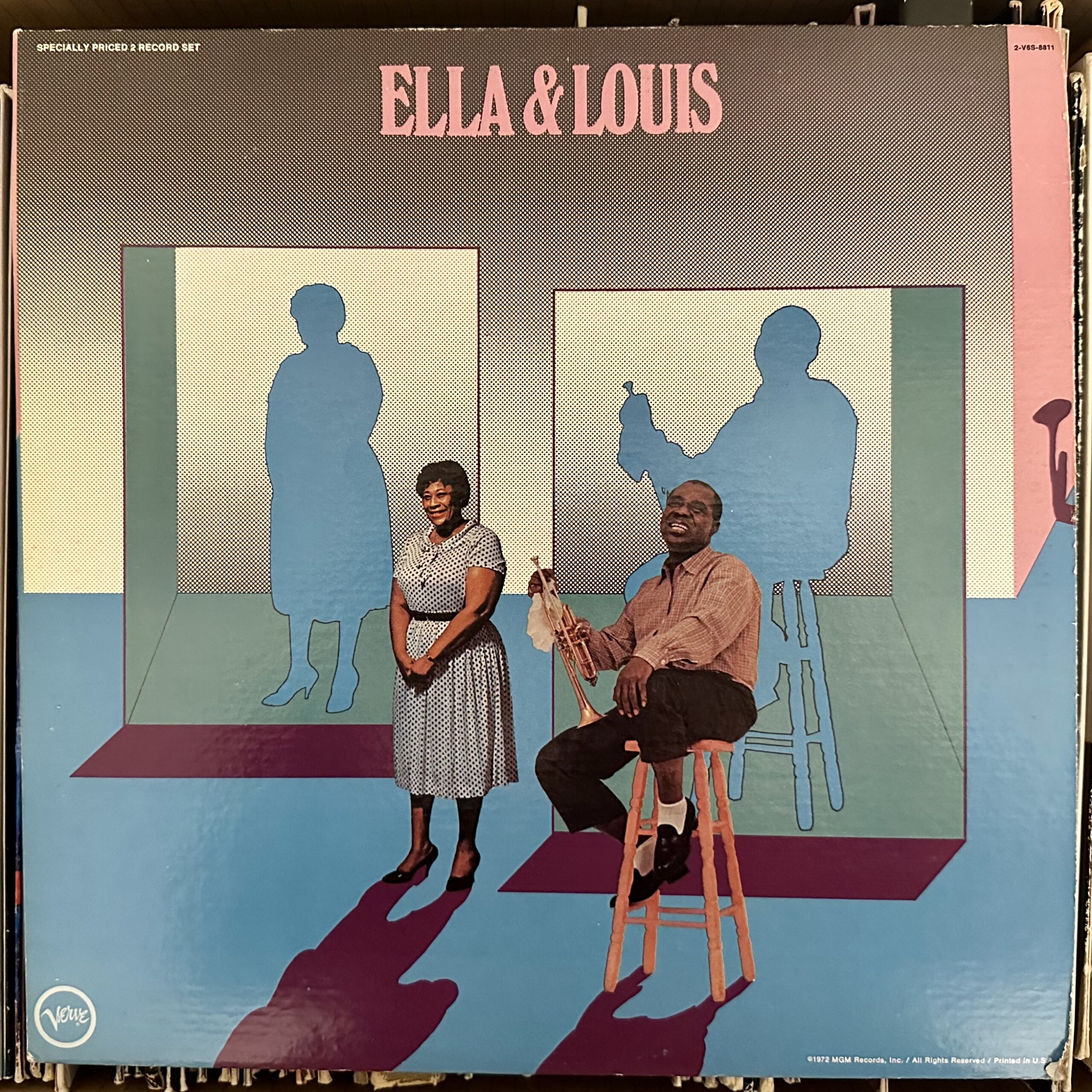 Ella & Louis by Ella Fitzgerald and Louis Armstrong (Vinyl record