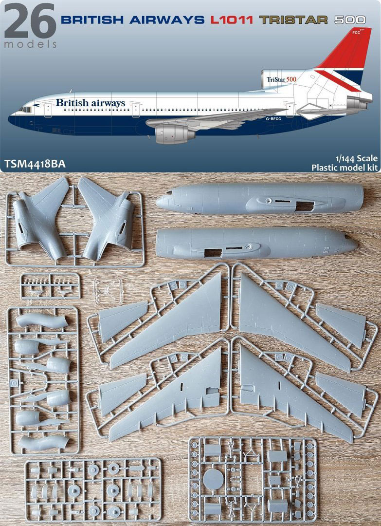 TwoSix Lockheed L.1011 Tristar 500 Kits | Airline Hobby Supplies
