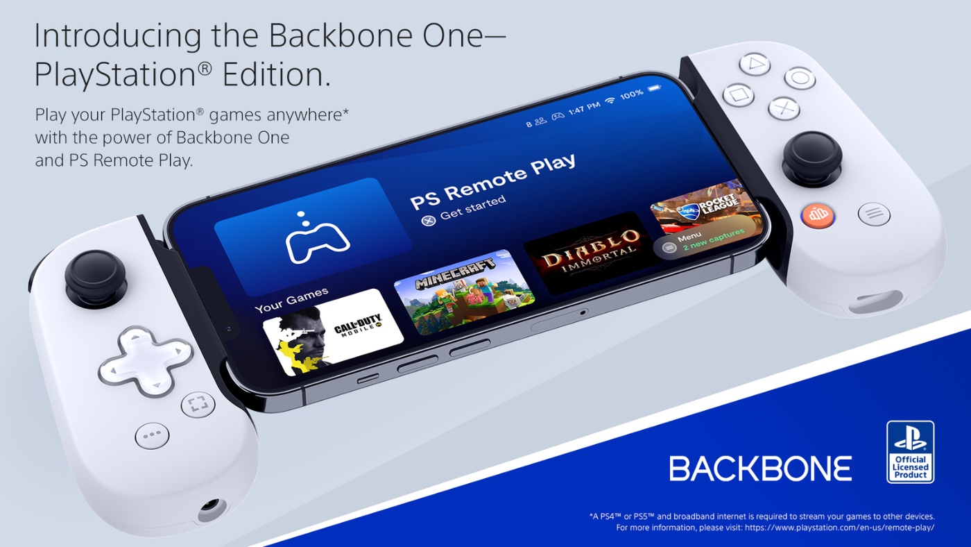 Backbone, PlayStation release iPhone-compatible Backbone One