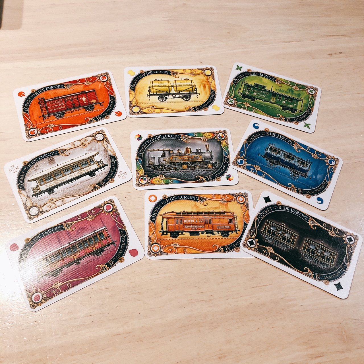 チケット・トゥ・ライド・ヨーロッパ 15周年記念版 開封レビュー