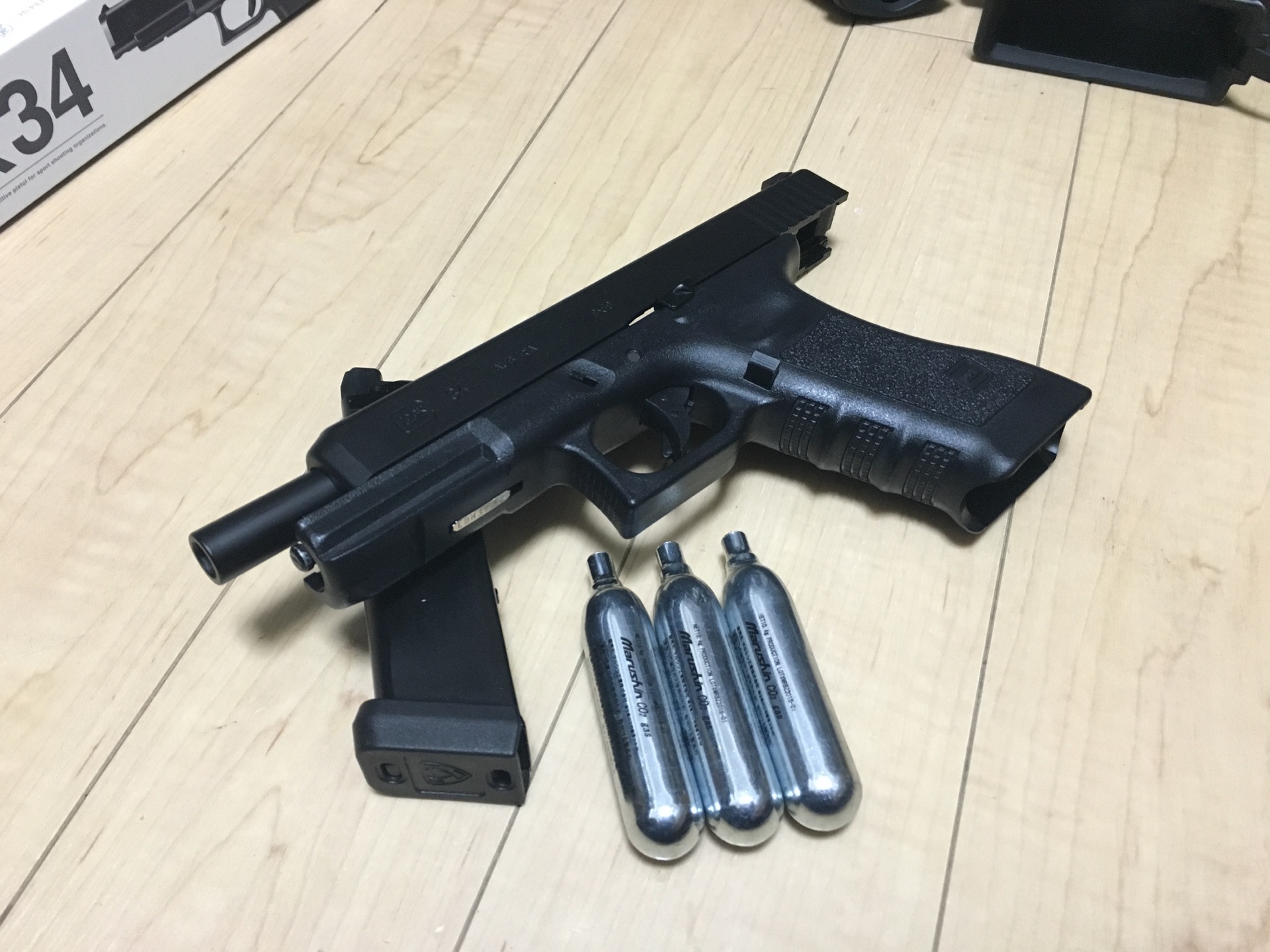 東京マルイ Glock34を買いました（ファーストインプレッション+CO2