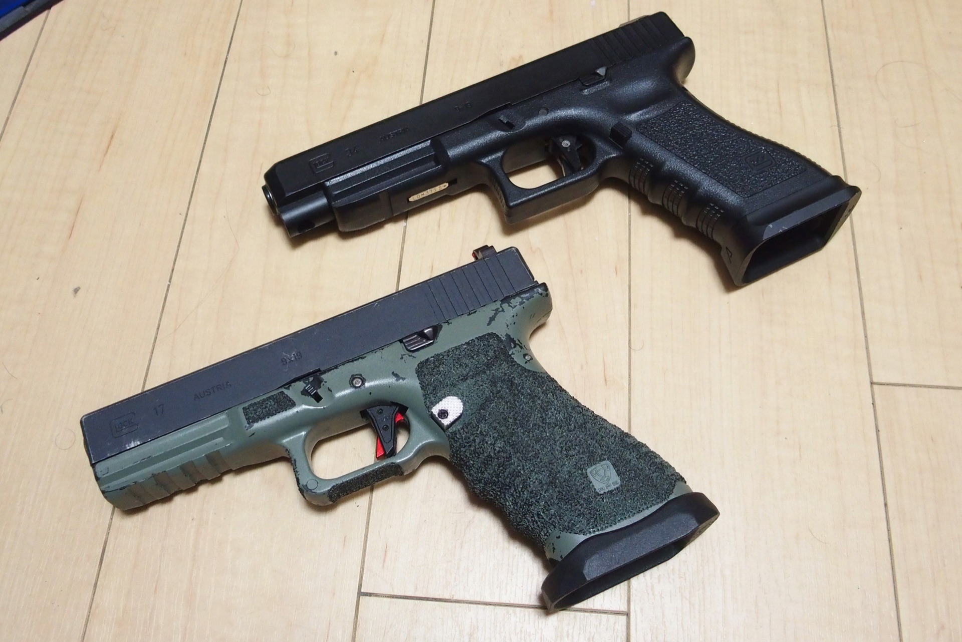 東京マルイ Glock34でAPS ドラゴンフライ用CO2マガジンが使えるように
