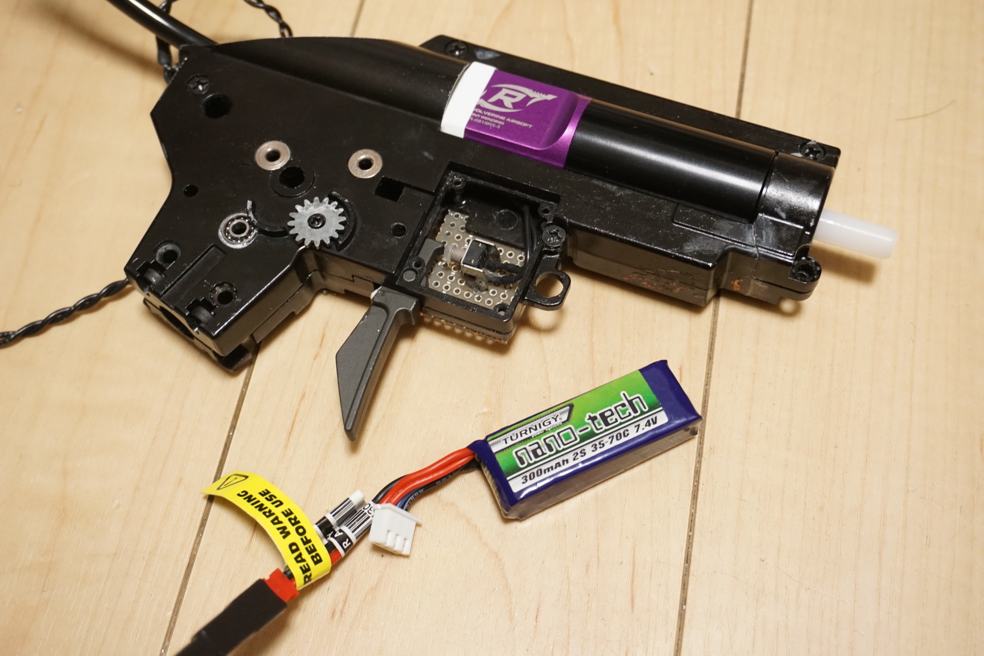 電磁弁ユニット(HPA)、Wolverine Airsoft ReaperとWraith CO2ストック