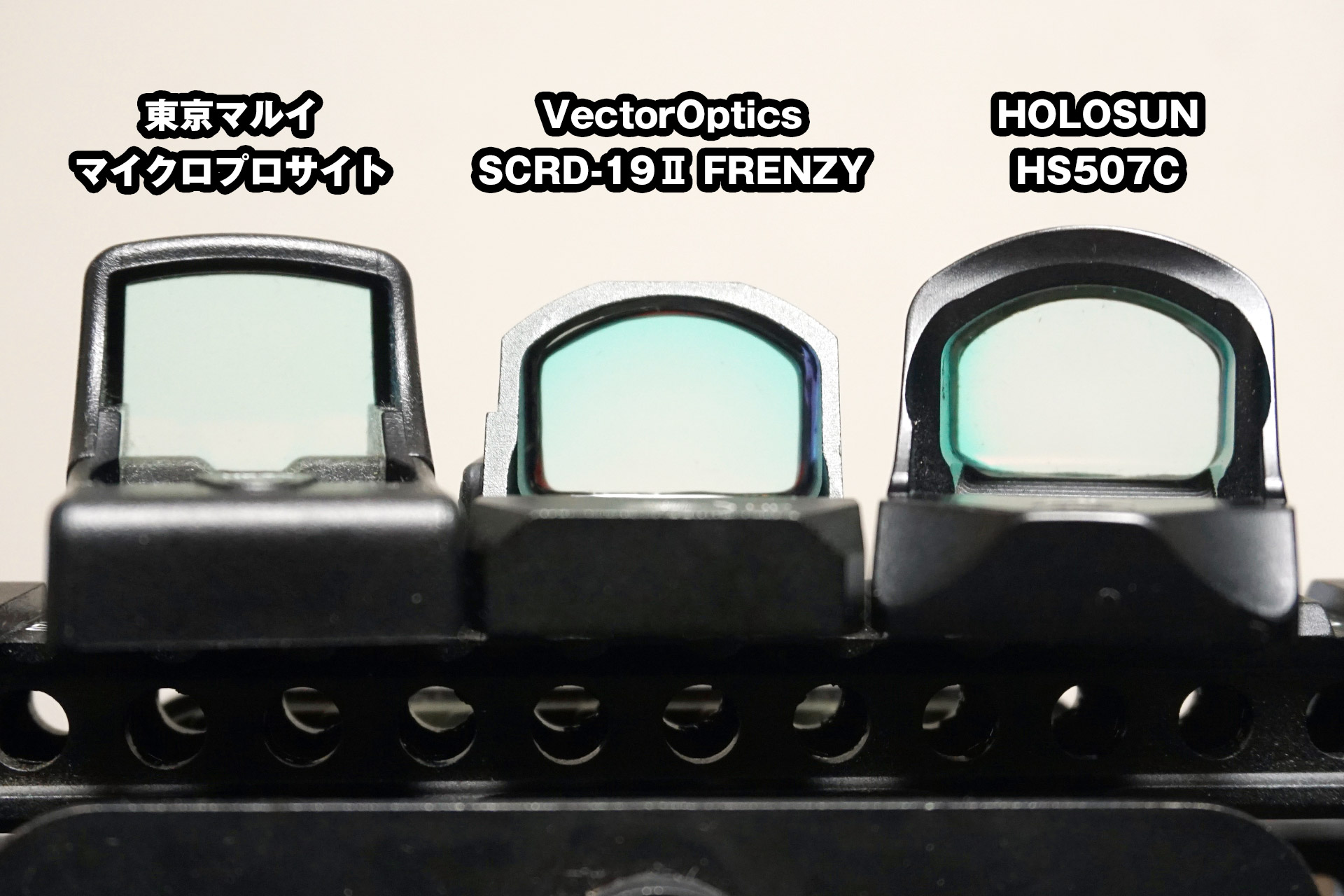 VectorOpticsの新作ミニリフレックスサイト SCRD-19Ⅱ FRENZYの