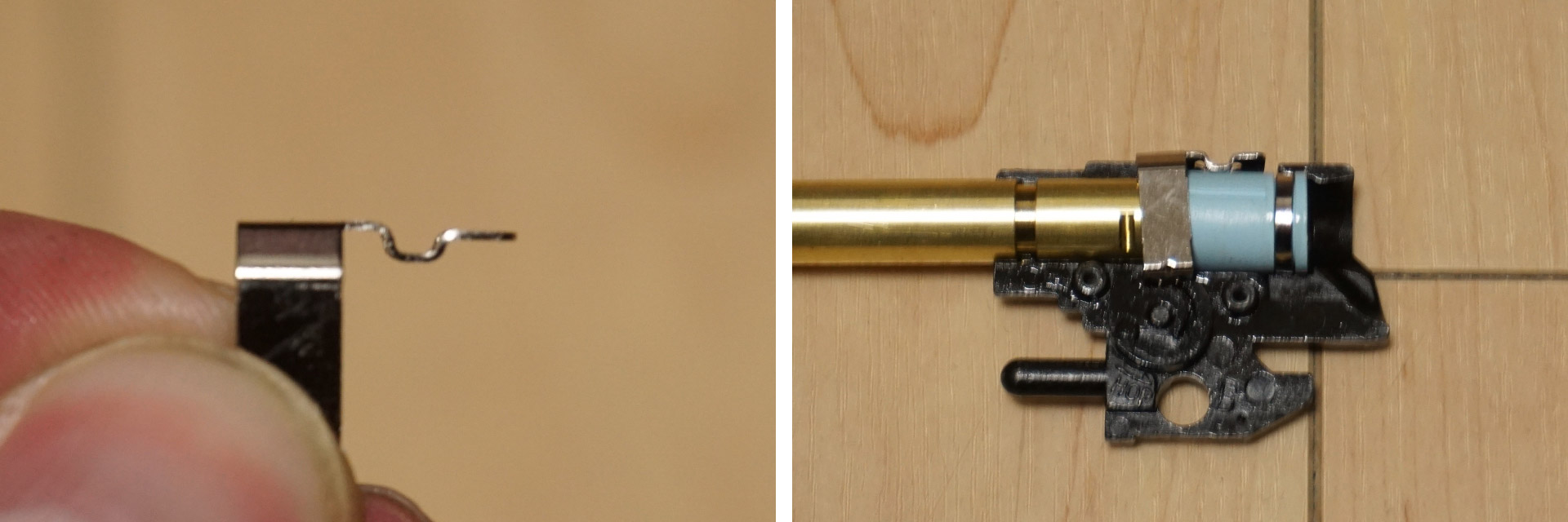 Carbon8 M45 DOCのパッキンを変更、MAPLE LEAF SUPER 70°と同社製