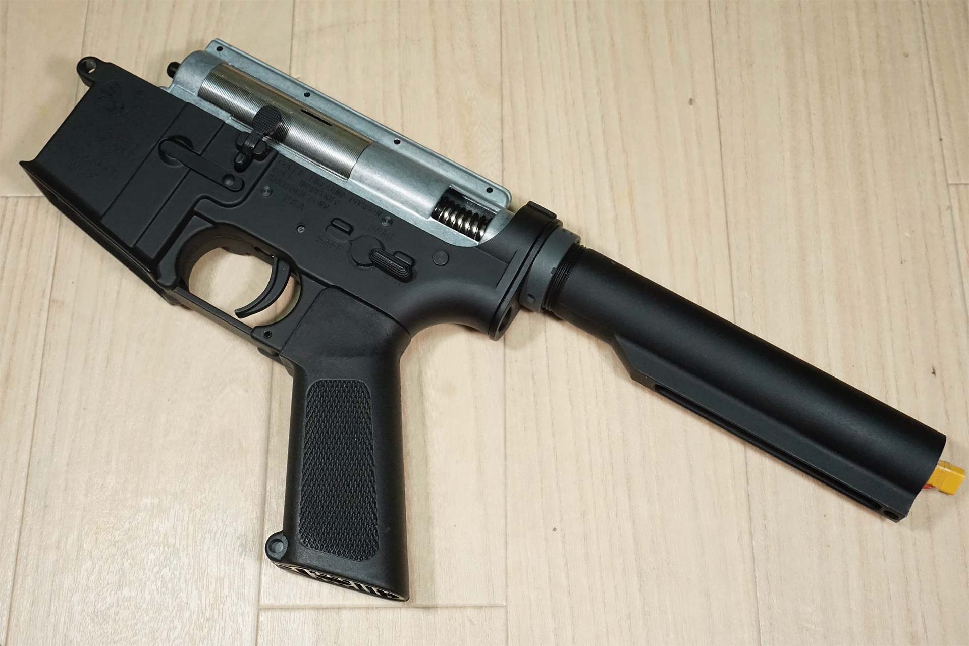 初速調節と外装パーツの組み込みで気をつけているポイント【E&C 329E