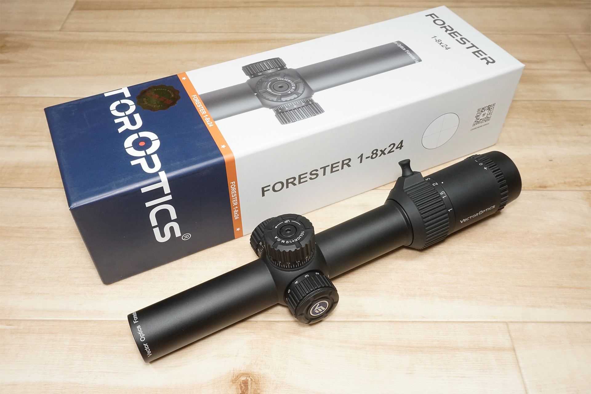 最大倍率8倍に進化したVector Optics Foresterシリーズの最新モデル