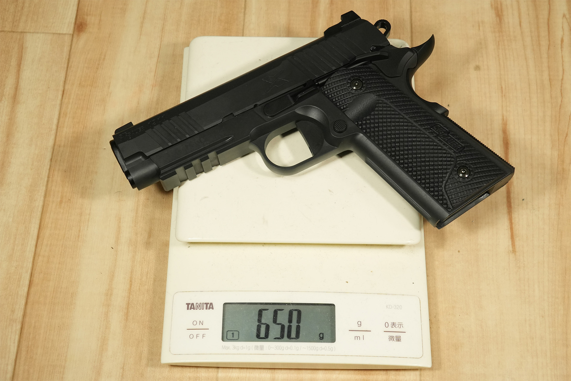 ウエスタンアームズ 2026年福袋モデル、SIG SAUER 1911-X CARRY / G10