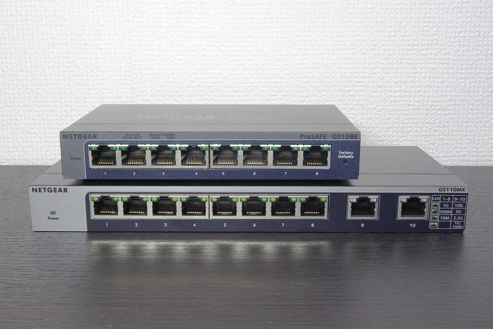 10GbE対応のスイッチングハブ「GS110MX」フォトレビュー - GeekDays