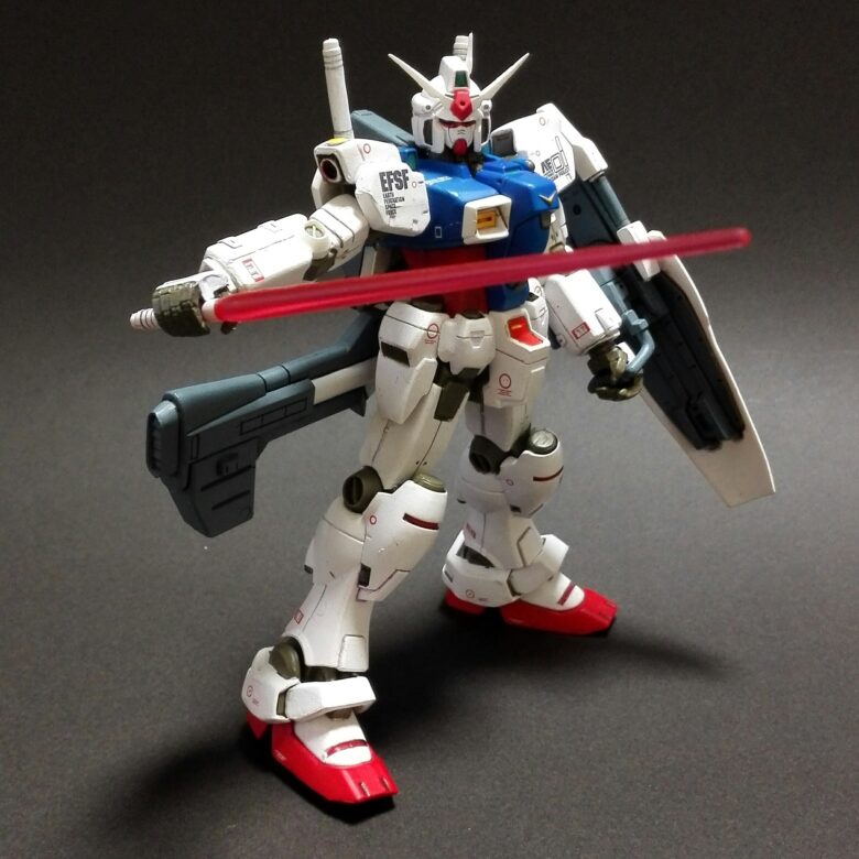 GUNDAM FIX FIGURATION #0003 GP01 ゼフィランサス レビュー2回目