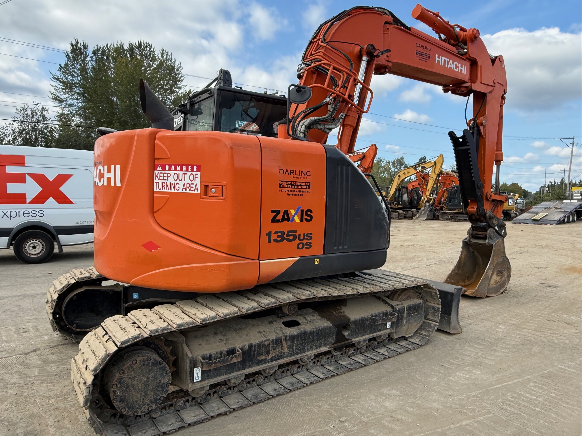 2016 HITACHI ZX135US-5 - Darling Sons Intl