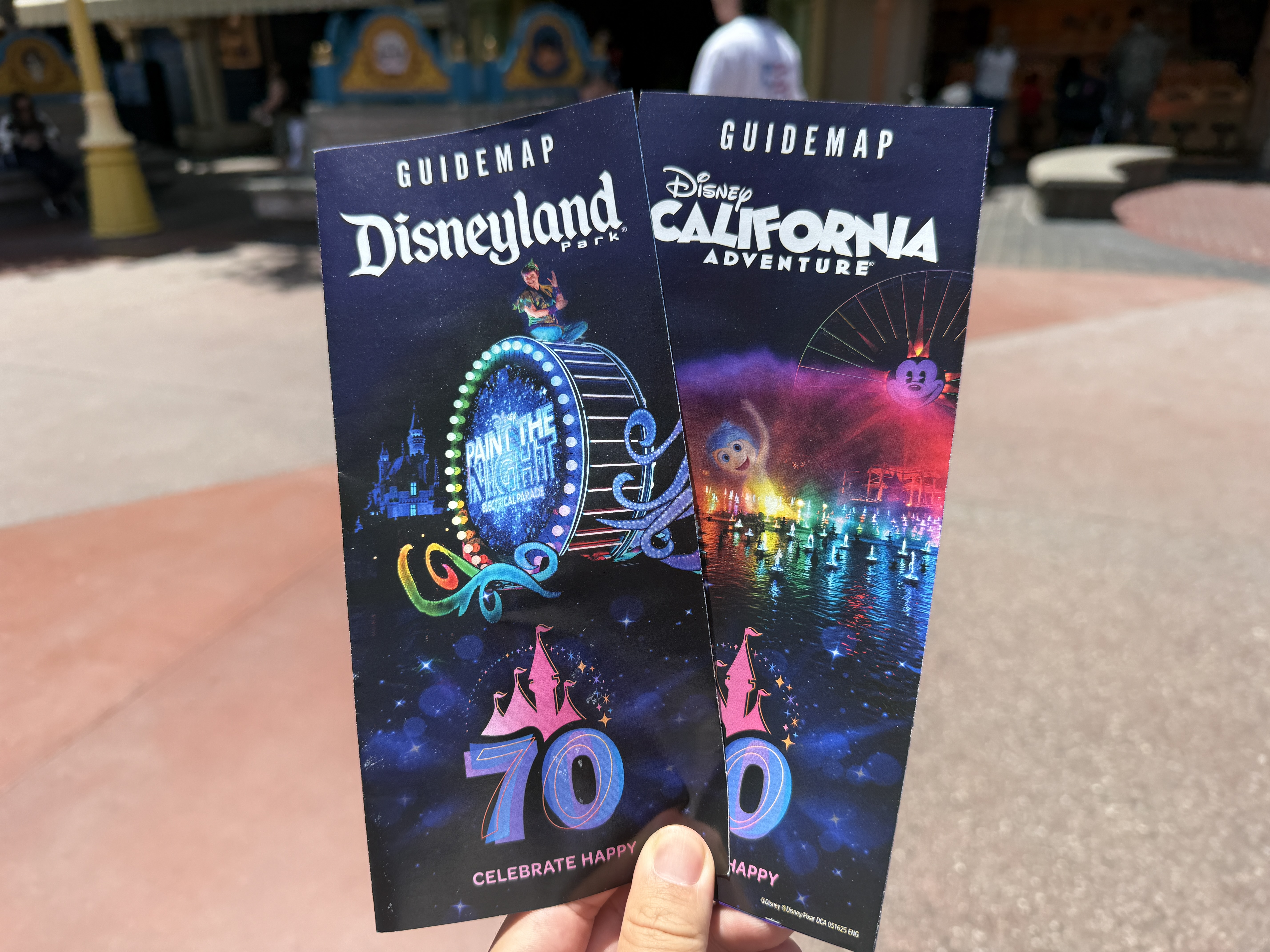 DLR70】カリフォルニアディズニー70周年の最新マップ – ディズニー