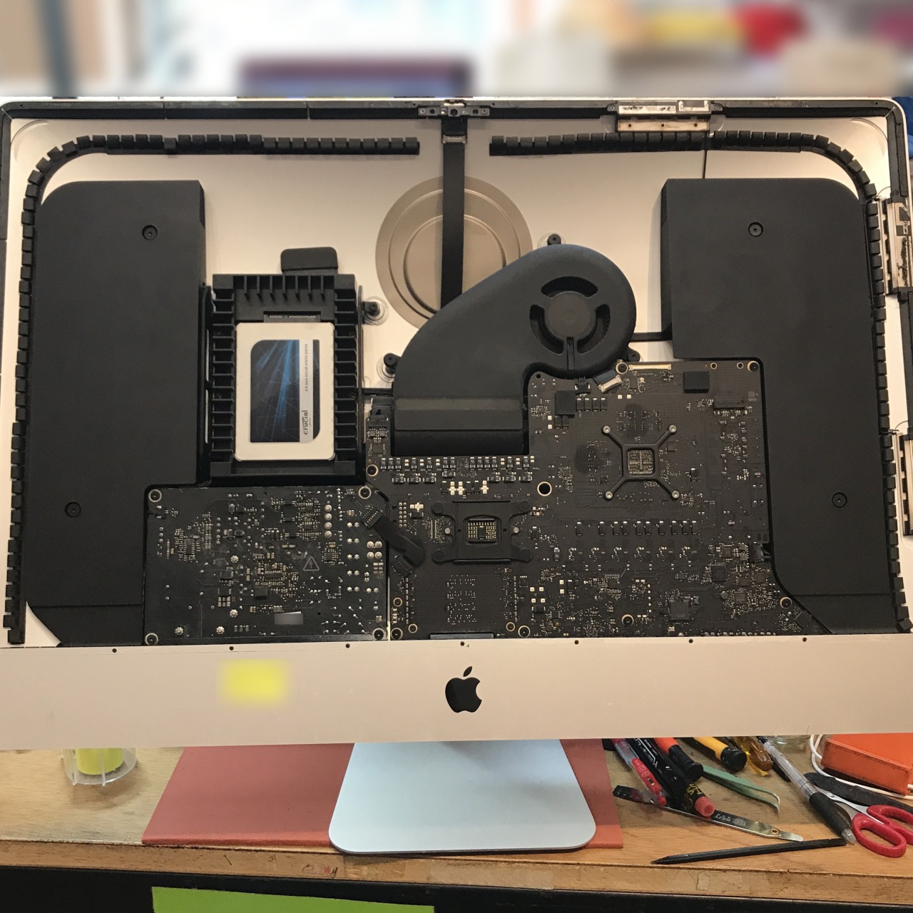 iMac (Retina 5K, 27-inch, Late 2015) 電源入らない 電源ユニット不良