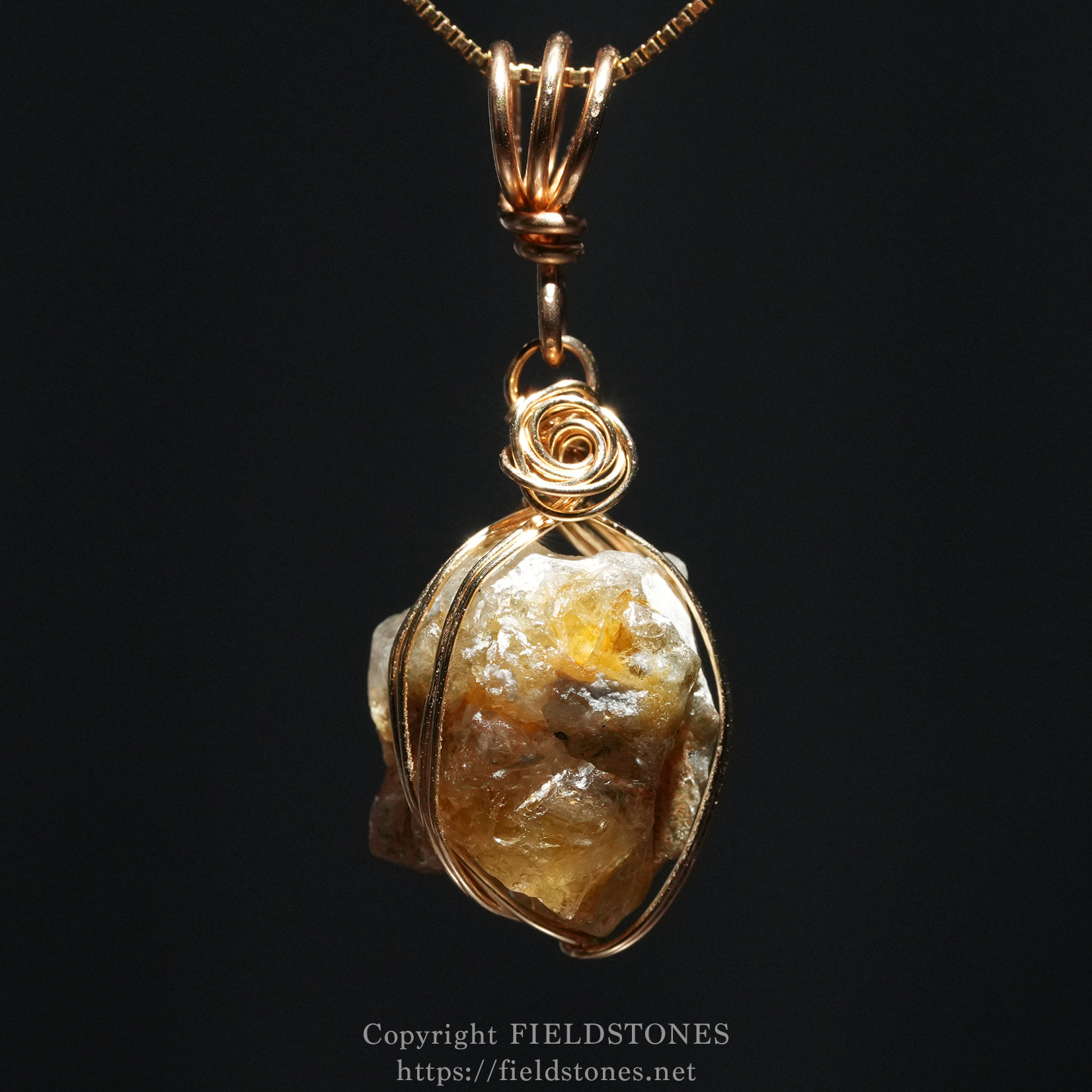 強い波動を身につける！フェナカイトペンダントトップ - FieldStones