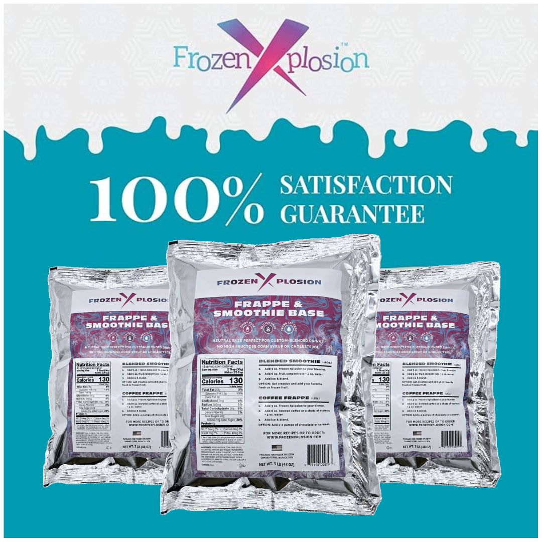 Original Frappe Base & Smoothie Mix - Frozen Xplosion