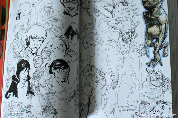 Kim Jung-Gi 2007 Sketch Collection Art Book Review