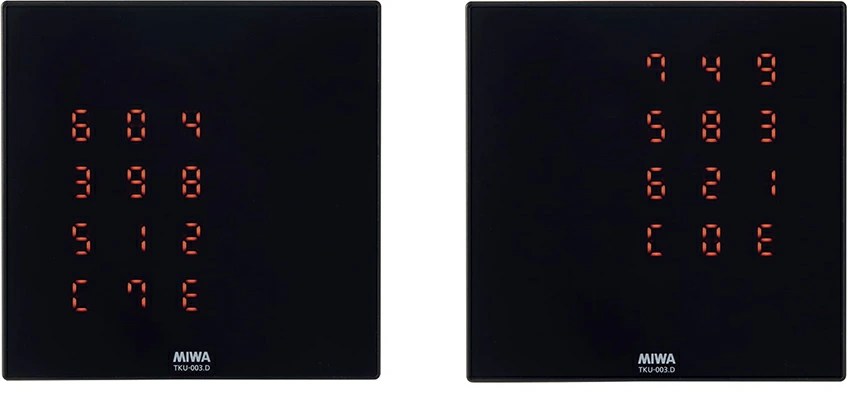 商品紹介】MIWA マジカルテンキーユニット 操作器 TKU-003．D ブラック